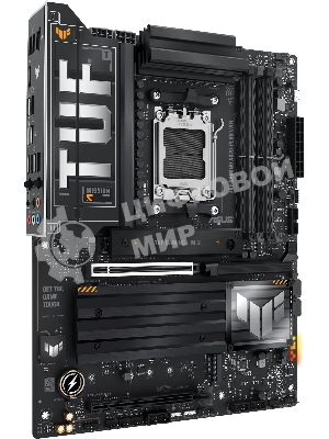 Материнская плата ASUS TUF GAMING X870-PLUS WIFI, AM5, AMD X870, 4xDDR5, 2xSATA, 4xM.2, 1xPCIe 5.0 x16, 1xPCIe 4.0 x4, 1xHDMI, 1xUSB-C 3.2 Gen 2, 1xUSB-C 3.2 Gen 2x2, 2xUSB-C 4.0, 1x 2.5Gb LAN, 1xUSB-A 2.0, 3xUSB-A 3.2 Gen 2, 4xUSB-A 3.2 Gen 1, 5x3.5 мм, Wi-Fi 7, ATX