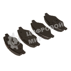 Колодки тормозные передние LPR 05P1795, комплект