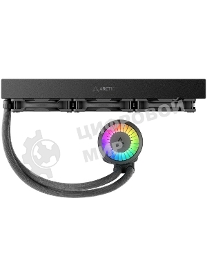 Жидкостная система охлаждения Arctic Cooling Liquid Freezer III Pro 360 ARGB Multi Compatible ACFRE00184A черный 120мм алюминий+медь 3000rpm 4-pin