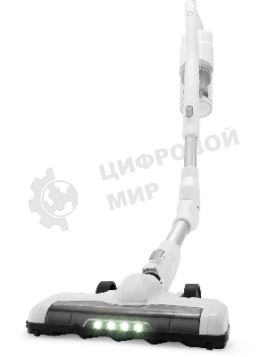 Пылесос вертикальный Coolfort CF-3004 белый, питание от аккумулятора, 150 Вт, уборка сухая, пылесборник 0,5 л, работа от АКБ max 30 мин.