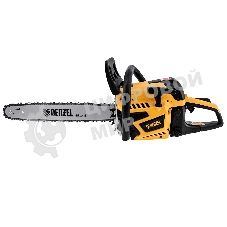 Пила цепная бензиновая Denzel DS-5218, шина 45 см, 52см3, 3 л.с., шаг 0,325, паз 1,5 мм, 72 зв