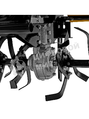 Мотоблок Denzel DPT-370X 7 л.с., диск.сцеп, шир 90 см, глуб 35 см, фрез 3х4, ВОМ, передачи 3В/1Н