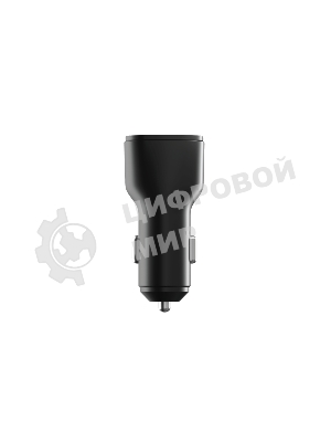 Автомобильное зарядное устройство OLMIO Type-C + USB, 20W, PowerDelivery, QuickCharge3.0, черное