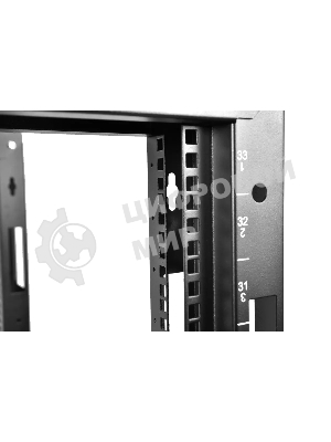 Стойка телекоммуникационная универсальная 42U двухрамная, черный