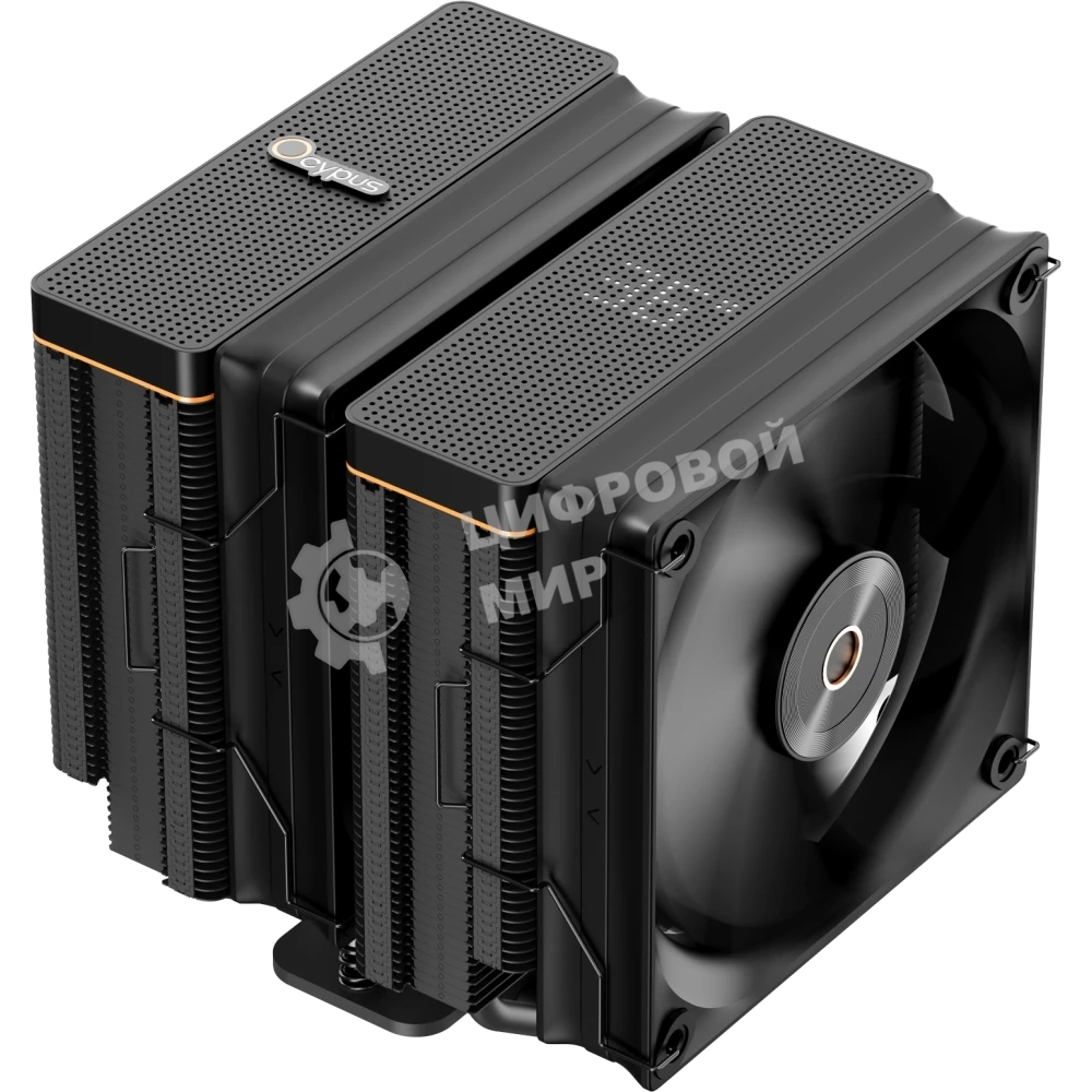 Кулер Ocypus Iota A62 BK Iota-A62-BK черный 120мм алюминий+медь 2000rpm 29db 4-pin 260W 158мм