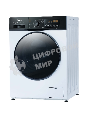 Стирально-сушильная машина Бирюса WMD-SM812/03 белая, загрузка фронтальная 8 кг, 1200 об/мин., класс: A+++
