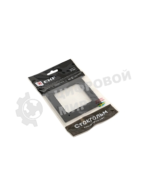 Рамка EKF EXM-G-302-30 Стокгольм PROxima 1-ая, черный