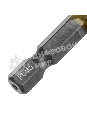 Сверло-метчик Denzel М12 х 1,75 мм, Р6М5