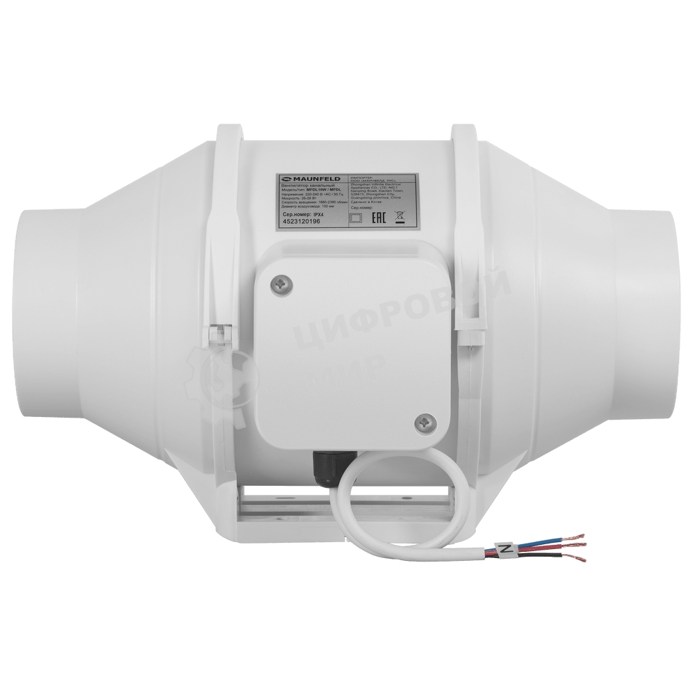 Канальный вентилятор Maunfeld MFDL10W