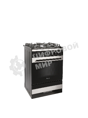 Плита газовая Gefest ПГ 6500-04 0169 черный, конфорок 4 шт, духовка 52 л, 60 см x 85 см x 60 см