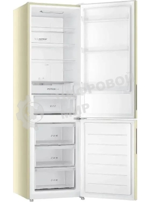 Холодильник Haier CEF538CCG бежевый двухкамерный 263/105л морозилка снизу, No Frost