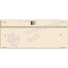 Клавиатура беспроводная A4Tech Fstyler FBK26C AS, USB, Bluetooth/Радиоканал, бежевый