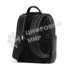 Рюкзак мужской Piquadro Black Square CA6501B3/N, кожа, черный