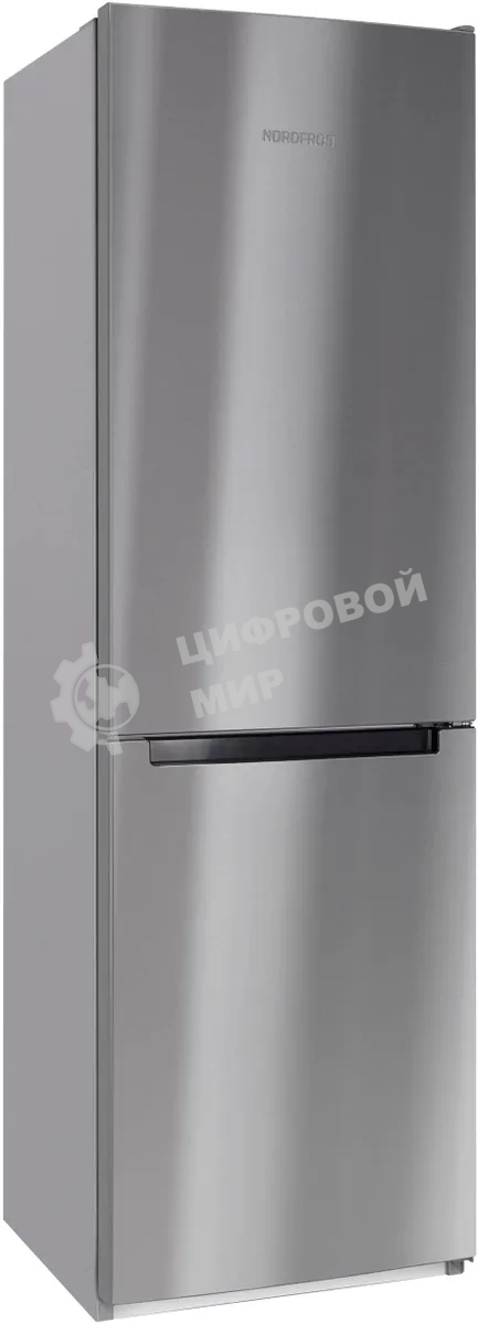 Холодильник Nordfrost NRB 162NF X нержавеющая сталь двухкамерный 205/105 л морозилка снизу