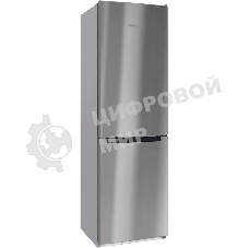 Холодильник Nordfrost NRB 162NF X нержавеющая сталь двухкамерный 205/105 л морозилка снизу