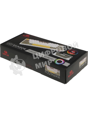 Клавиатура Redragon Fizz проводная, USB Type-A, белый