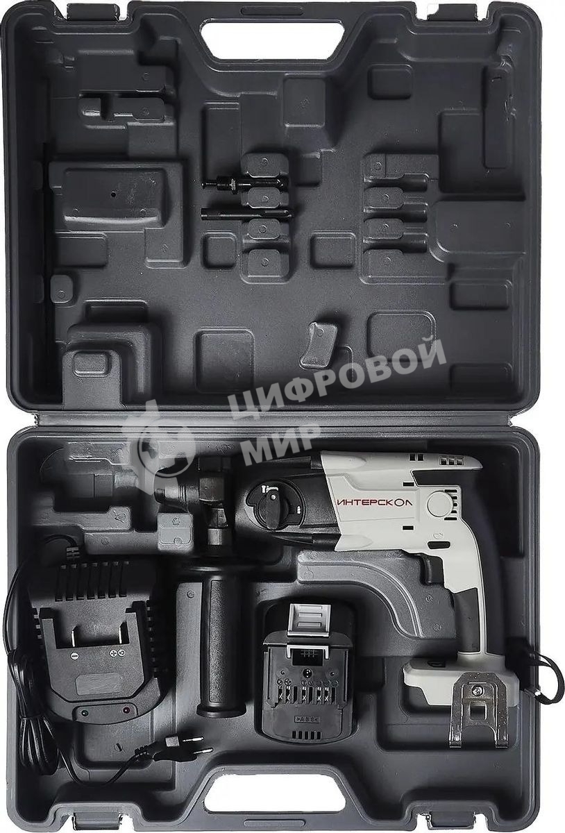 Перфоратор Интерскол ПА-18/18Л2 329.4.1.74 Li-ion, 1 аккум., 4А·ч, кейс