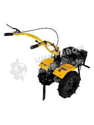 Мотоблок Denzel DPT-370X 7 л.с., диск.сцеп, шир 90 см, глуб 35 см, фрез 3х4, ВОМ, передачи 3В/1Н