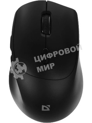 Мышь беспроводная Defender Effect X MS-095 черный, 1600 dpi, радиоканал, USB, кнопки - 6
