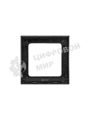 Рамка EKF EXM-G-302-30 Стокгольм PROxima 1-ая, черный