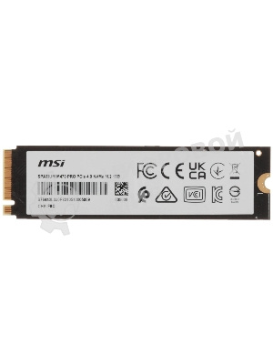 Накопитель SSD MSI M.2 2280 1Tb SPATIUM M470 PRO Client SSD S78-440L0J0-P83, PCIe Gen4x4 with NVMe