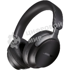 Гарнитура накладные Bose QuietComfort Ultra 1.2м черный беспроводные bluetooth оголовье (880066-0100)