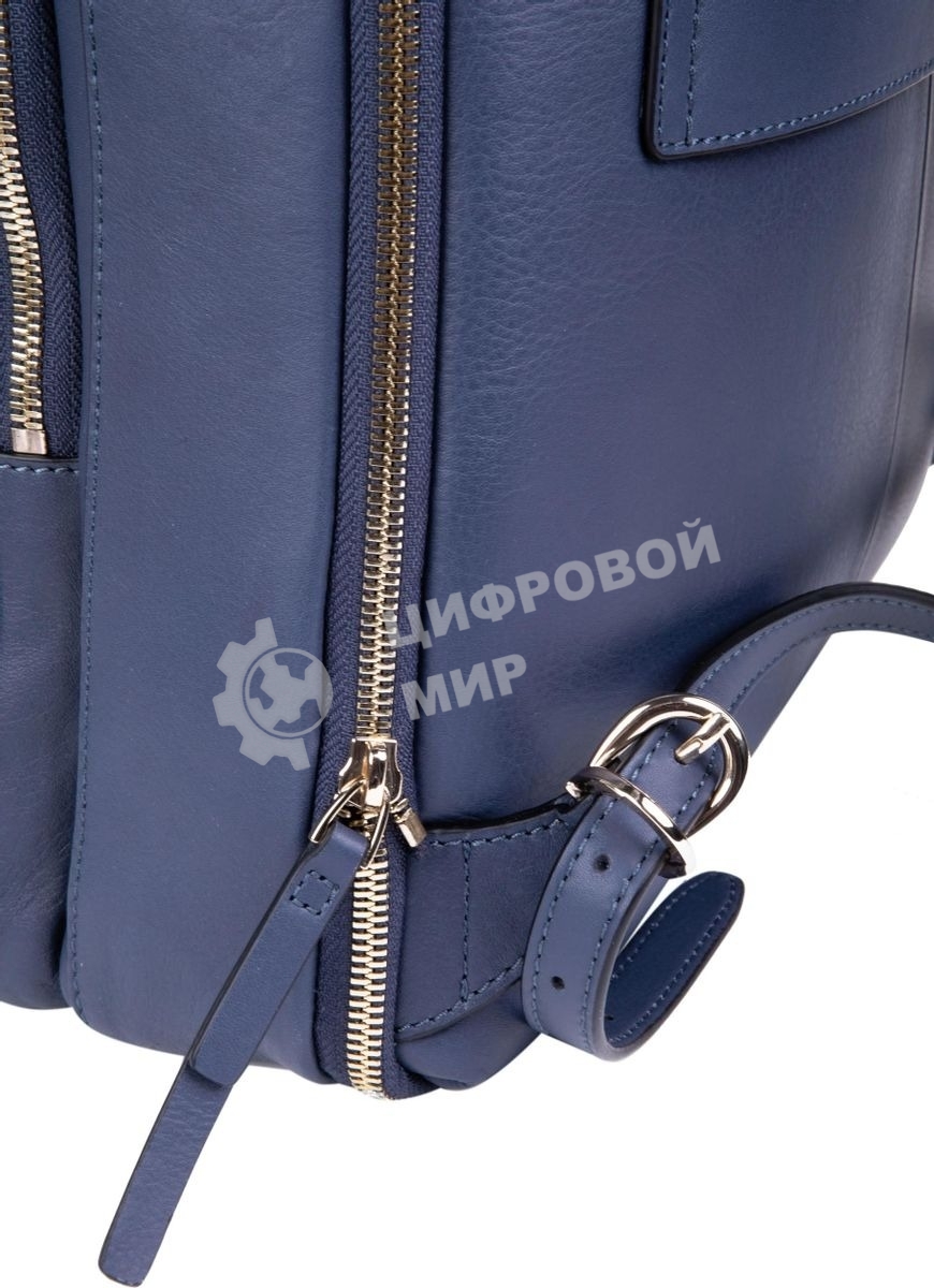 Рюкзак женский Piquadro Circle CA6216W92/BLU4 синий кожа