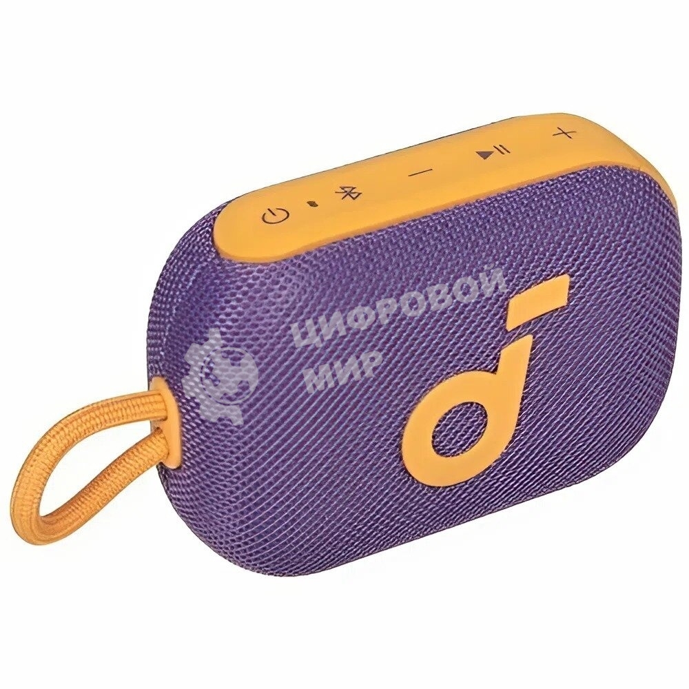 Портативная колонка Soundcore Select Go 4 Фиолетовый & желтый