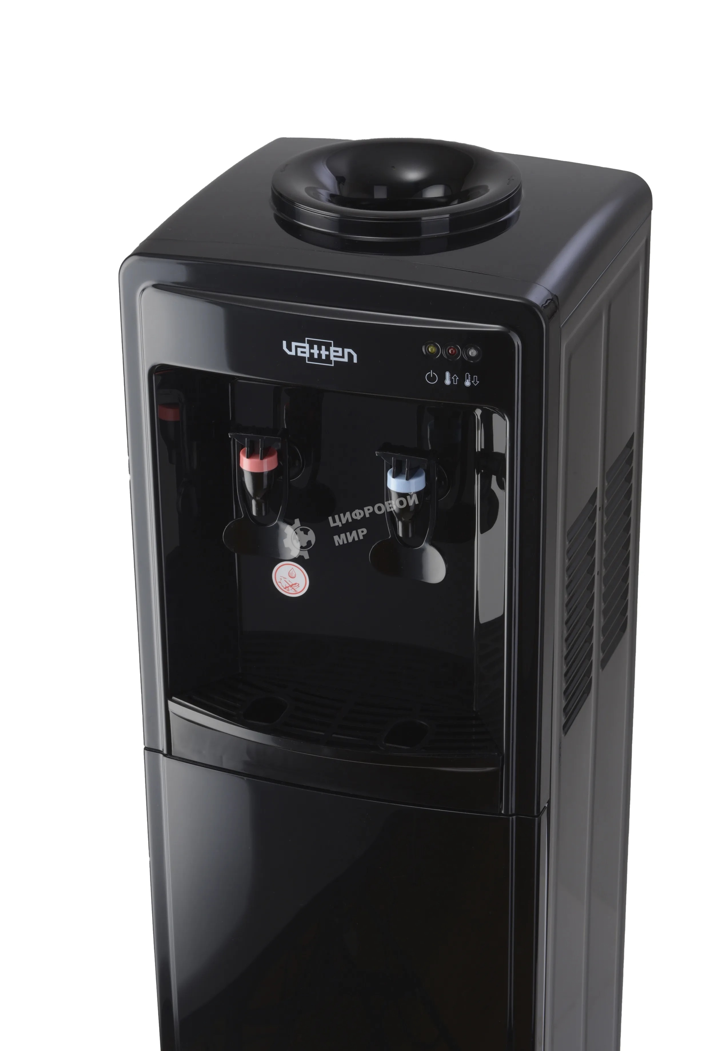 Кулер Vatten V09NE напольный, электронный, черный