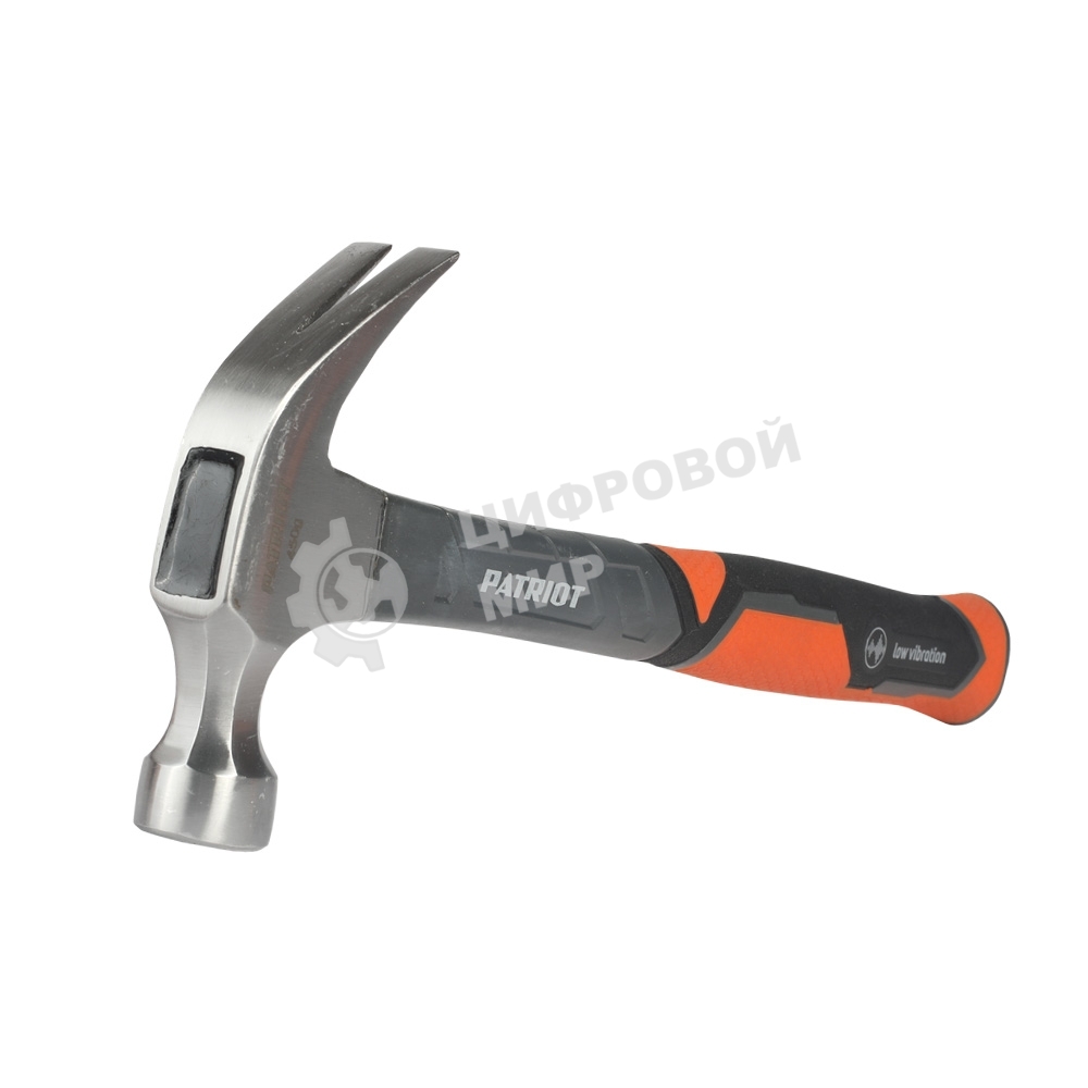 Молоток столярный Patriot СHF-450 с фиберглассовой рукояткой, 450г