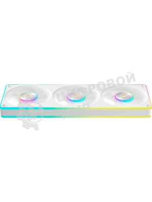 Вентилятор для корпуса Ocypus Sigma F36 WH ARGB, 3x120x120x25mm, 4-PIN PWM, 500-2200 RPM, 36 DBA MAX, FLUID DYNAMIC BEARING