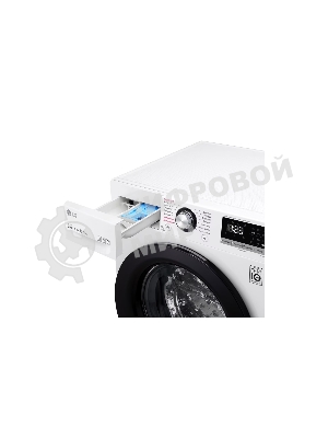 Стиральная машина LG TW4V3RS6W белый, загрузка фронтальная 10,5 кг, 1400 об/мин., класс: А