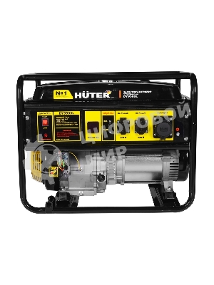 Электрогенератор бензиновый Huter DY9500L, 8 кВт, 91 дБ, 76 кг