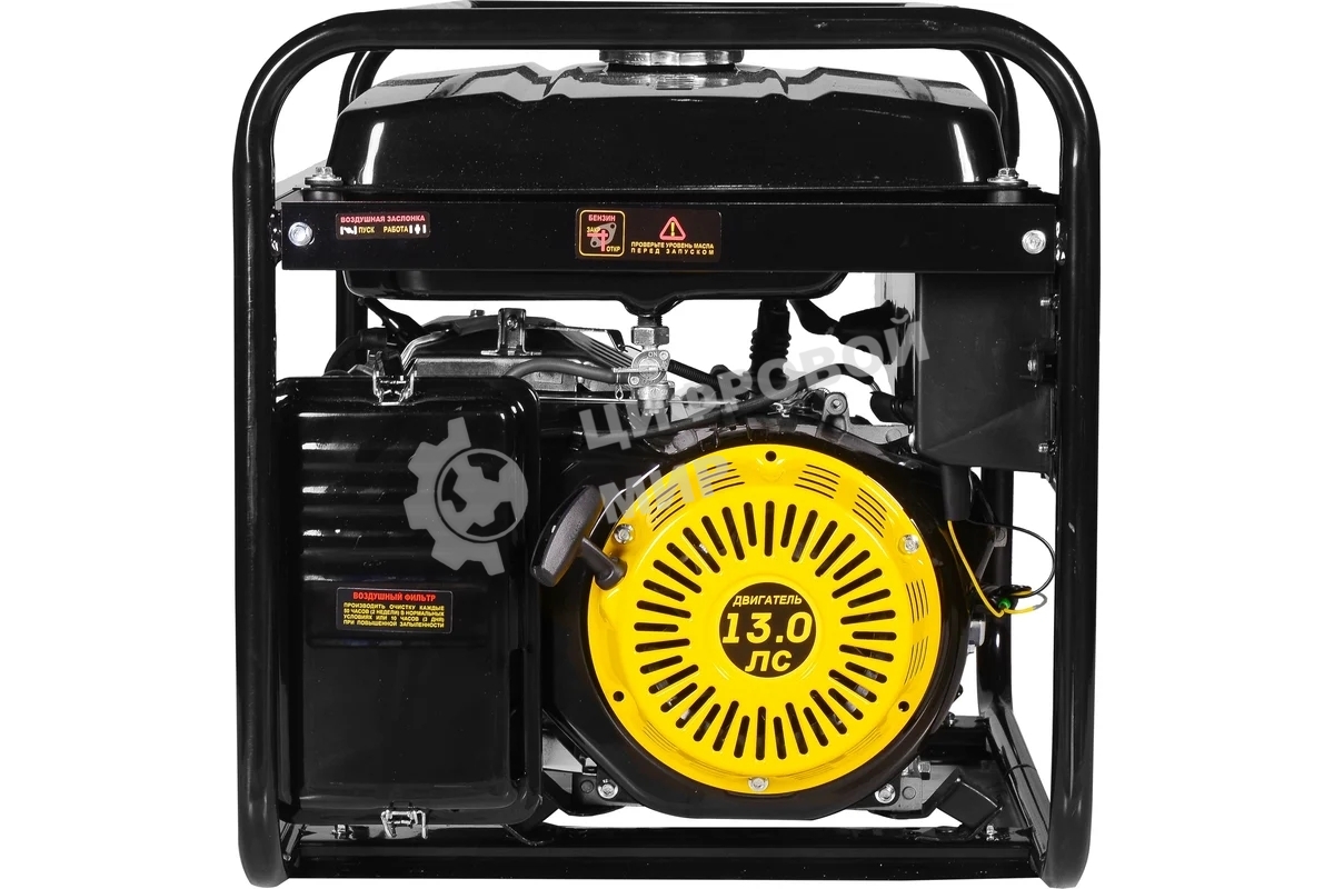 Электрогенератор бензиновый Huter DY6500L, 5.5 кВт, 71 дБ, 74.5 кг