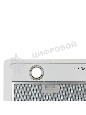 Вытяжка встраиваемая Elikor Flat 72П-650-К3Д белый, 72 см, 650 куб. м/ч, 56 дБ