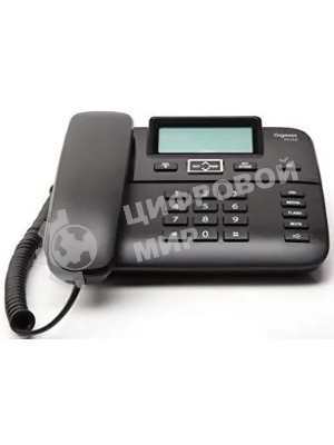 Телефон проводной Gigaset DA260 черный