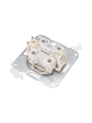 Выключатель м1кл с/у 10А мех. белый Kranz (1/10/120)