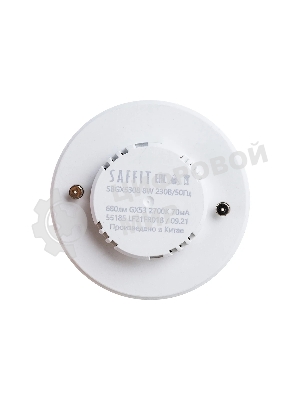 Лампа светодиодная SAFFIT SBGX5308 (55185) 8Вт GX53 теплый таблетка