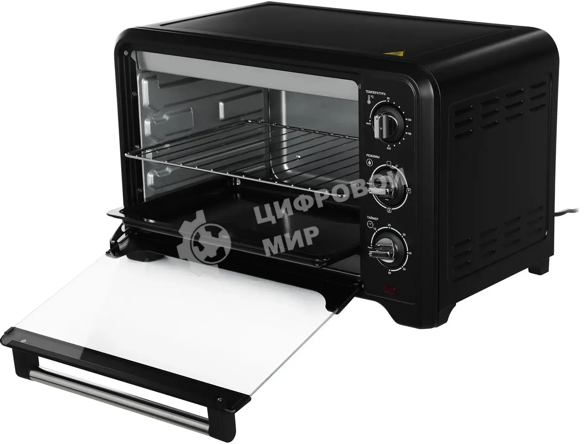 Мини-печь Hyundai MIO-HY092 35л. 1600Вт черный