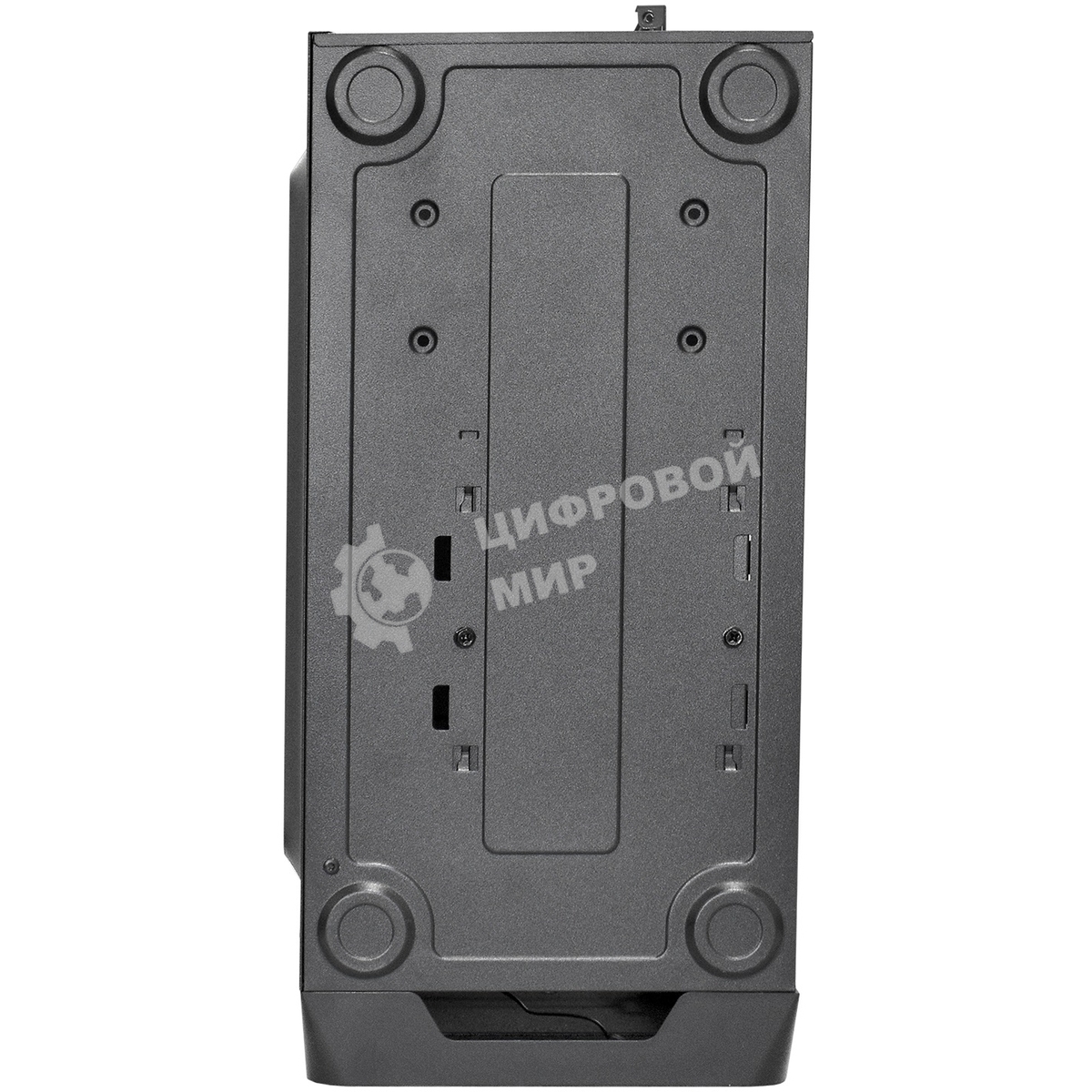 Компьютерный корпус Miditower ExeGate XP-332 Black, ATX, (XP500, Black,120мм), 2*USB, Audio