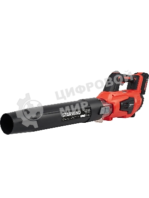 Воздуходувка Starwind SBB-570.20-4.4 пит.:от аккум. красный/черный