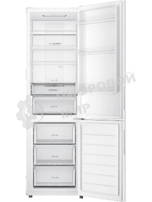 Холодильник Haier CEF538CWG белый двухкамерный 263/105л морозилка снизу, No Frost