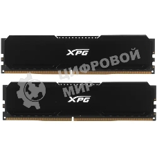 Оперативная память XPG Gaммix D20, DDR4, 32GB (2x16GB), 3200MHz, CL16, UDIMM, с радиатором, черный