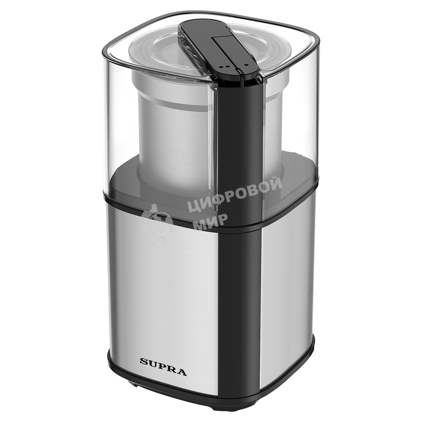 Кофемолка SUPRA CGS-310 300 Вт, 80 г, серебристый