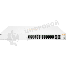 Коммутатор HPE JL684B Aruba Instant On 1930 24G Class4 PoE 4SFP/SFP+ 370W