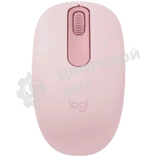 Мышь беспроводная Logitech M196 розовый, 1000 dpi, Bluetooth, кнопки - 3