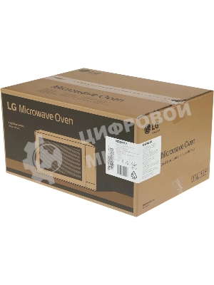 Микроволновая печь LG MS2042DB черный, 20 л, 700 Вт, переключатели - сенсор