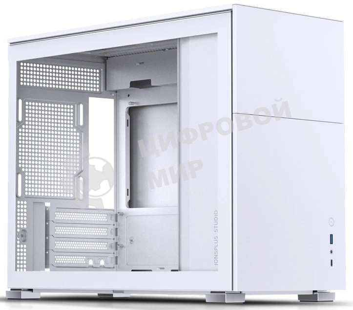 Компьютерный корпусMini-Tower/ Case JONSBO D31 STD, Mini-Tower, TG, no fan, 1xUSB-A 3.2 + 1xUSB-C 3.2, mATX, mDTX, mITX белый