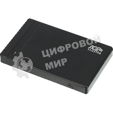 Внешний корпус для HDD AgeStar 3UB2P3 SATA III пластик черный 2.5