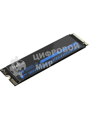 Накопитель SSD Netac NV3000 512Gb M.2 2280, PCI-E 3.0 x4, 3D NAND, 3000/1200MBs, NVMe, heatsink